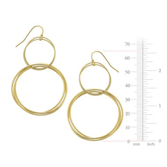 Double Ring Earrings