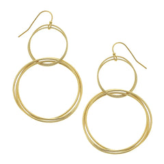 Double Ring Earrings