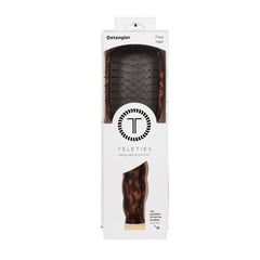 Teleties Detangler Hair Brush For Fine Hair - Tortoise