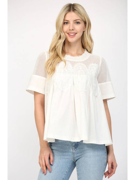 Kendall Mesh Top