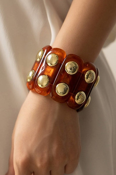 Terrell Studded Stretch Bracelets - 4 Colors