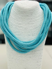 Slub - 8 Stand Necklace (13 Colors)