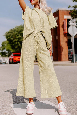 Toko Short Sleeve Pants Set - 2 Colors