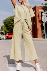 Toko Short Sleeve Pants Set - 2 Colors