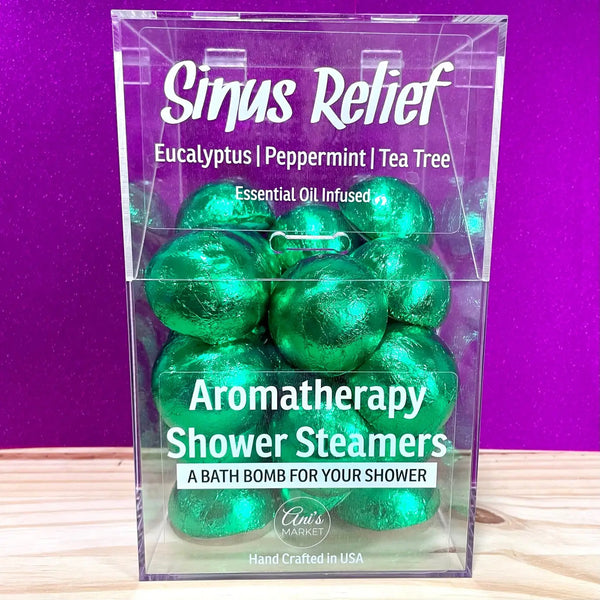 Sinus Shower Steamers and Bambo Trays
