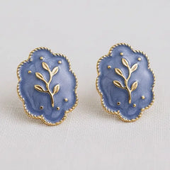 Artistic Floral Inspired Earrings