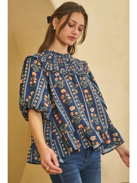 Garden Party Floral Top