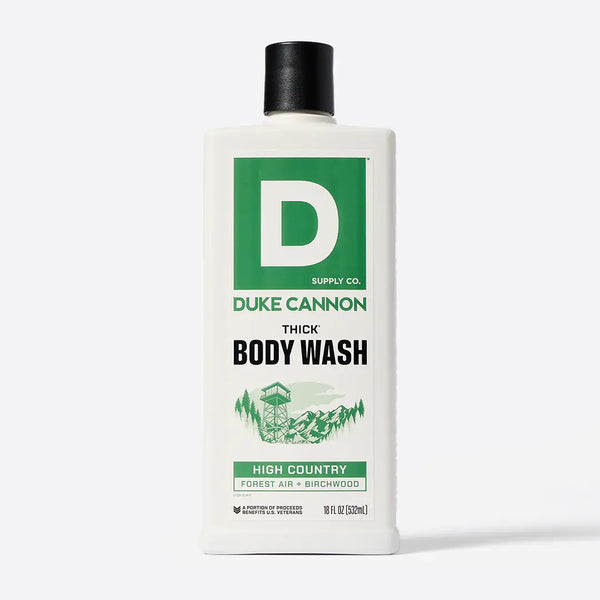 Duke Cannon Thick Body Wash High Country 18oz