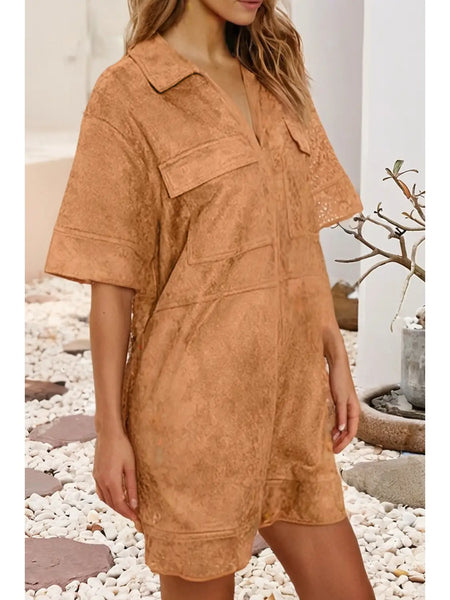 Gretchen Suede Dress