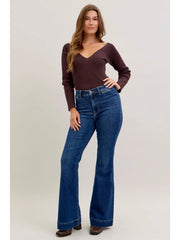 Judy Blue High Waist Trouser Flares