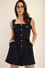 Wallstreet Romper - 2 Colors