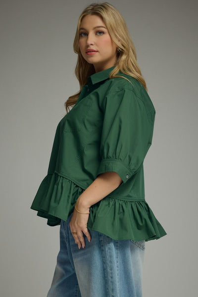 Winston Green Blouse
