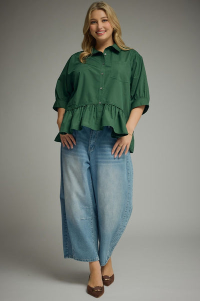 Winston Green Blouse