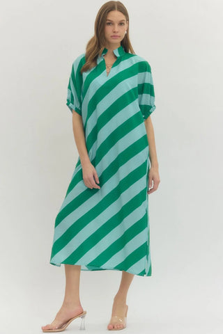 Kyla Striped Dress