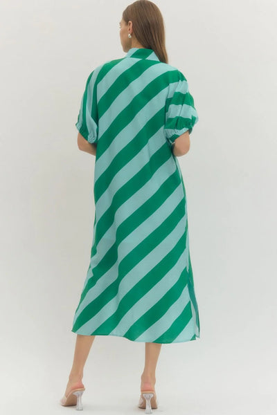 Kyla Striped Dress
