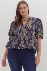 Swamp Blooms Blouse