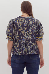 Swamp Blooms Blouse