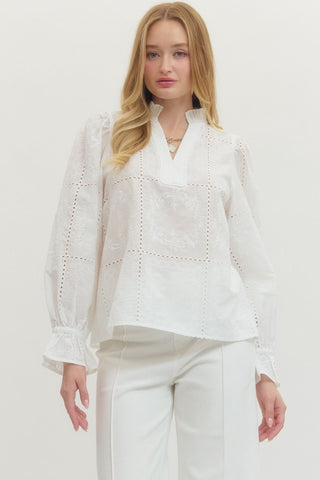 Enzo Blouse - 2 Colors