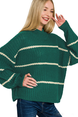 Carley Oversized Striped Sweater - 3 Colors