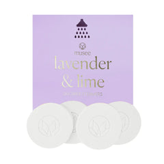 Musee Lavender & Lime Shower Steamers