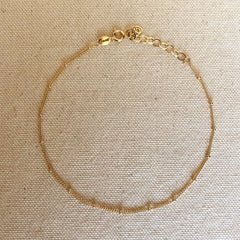 Gold Anklets - 6 Varieties
