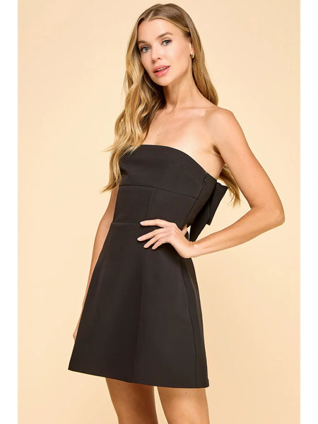 Black Bow Dress