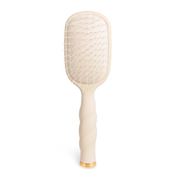 Teleties Detangler Hair Brush For Fine Hair - Tan