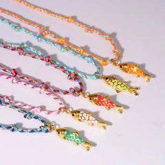 Capri Fishy Necklaces - 5 Colors