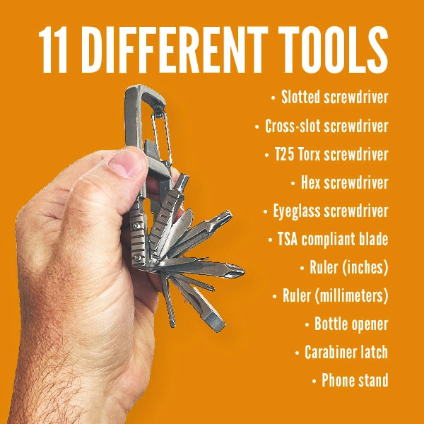 Fix Is in, Carabiner Multi-Tool