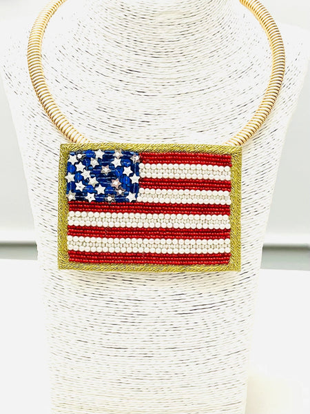 Flag Necklace