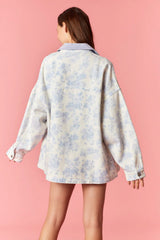 Rebecca Floral Denim Jacket