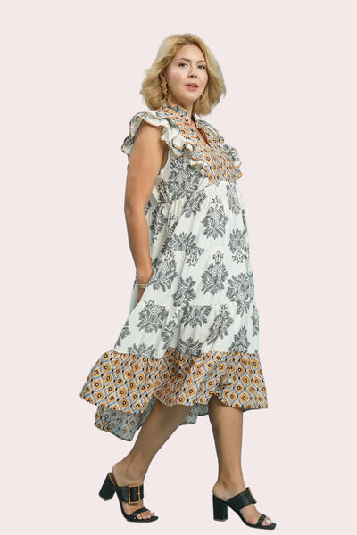 Floral Dimension Dress