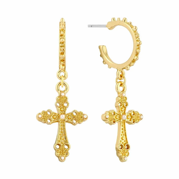 Florence Cross Earrings