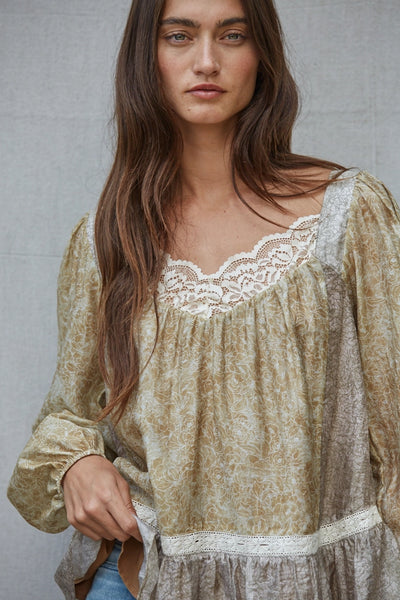 Foliage Fern Blouse