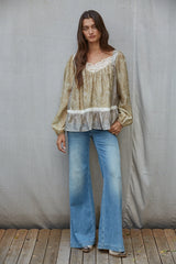 Foliage Fern Blouse