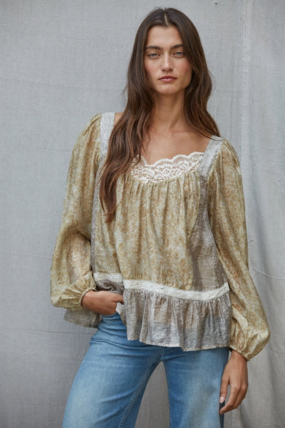 Foliage Fern Blouse