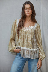 Foliage Fern Blouse