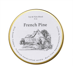 French Pine Tin Candle
