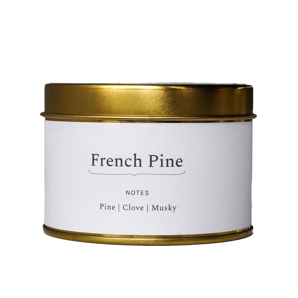 French Pine Tin Candle