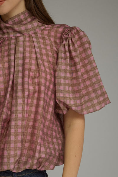 Gingham Girl Top
