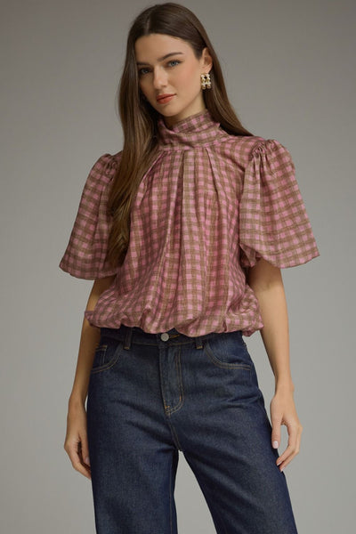 Gingham Girl Top