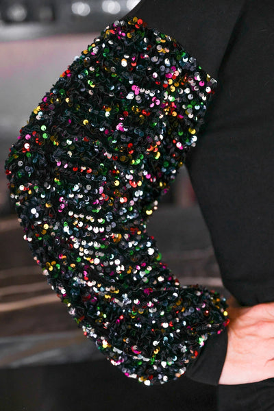 Vegas Lights Sequin Top