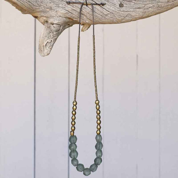 Seaglass Beaded Necklace