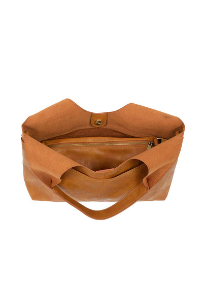 Val 4-Pocket Hobo Bag with Removable Crossbody - 2 Colors