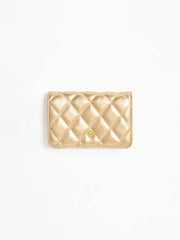 Mary Square Essential Quilted Wallet - 3 Colors
