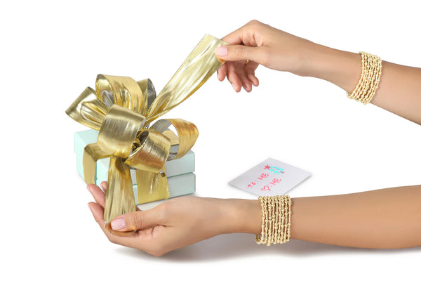 enewton hope unwritten 4mm bead bracelet - gold