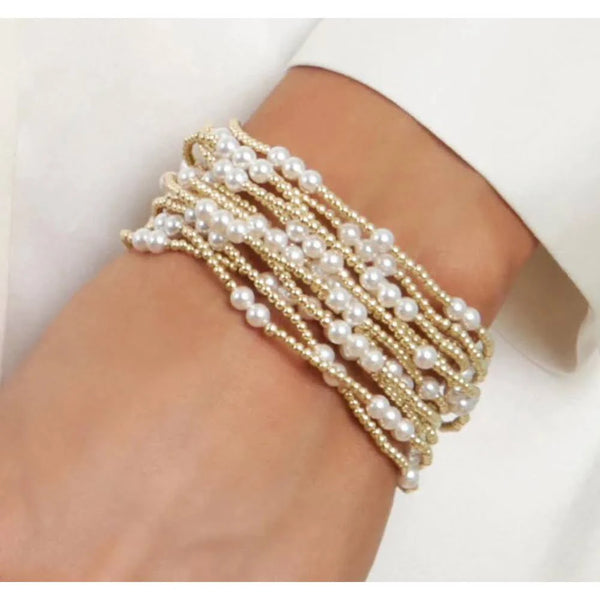 enewton Hope Unwritten 3mm Bead Bracelet – Pearl