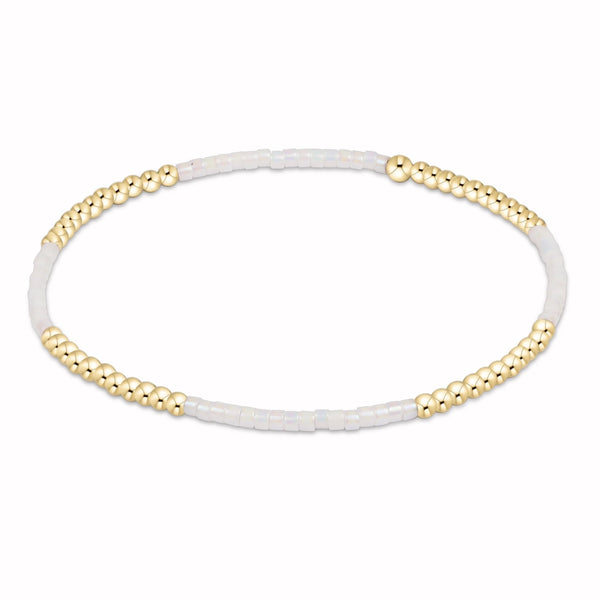 enewton hope blissful bracelet - white