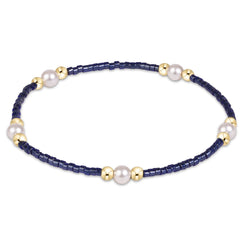 enewton gameday hope purpose pearl bracelet - navy