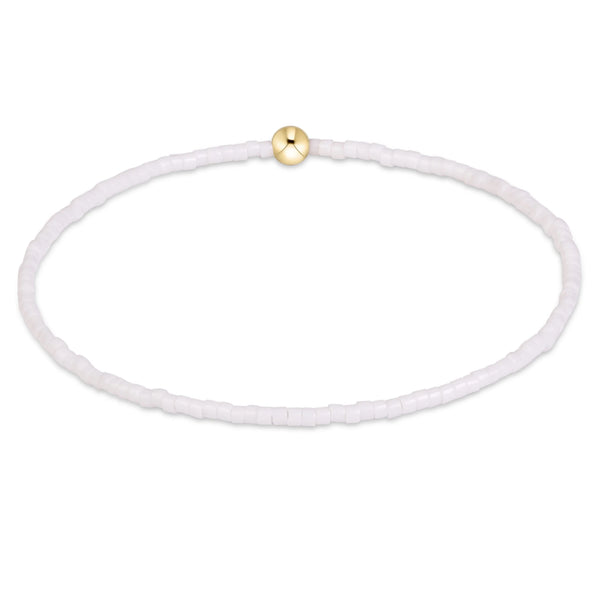 enewton - hope classic bracelet - white